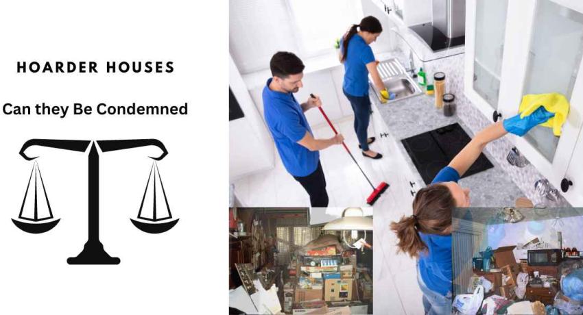 Can a house be condemned for hoarding?